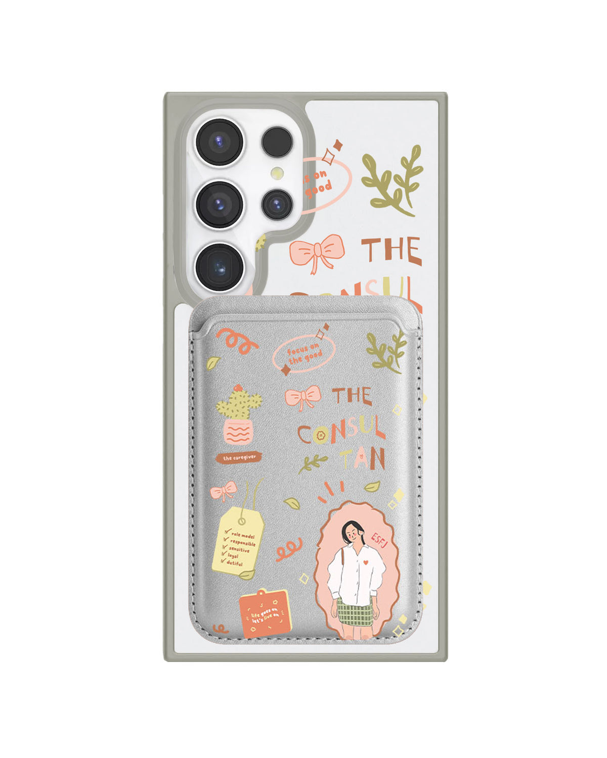 Android Magnetic Wallet Case - Esfj