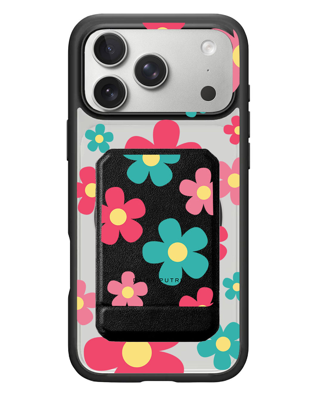 iPhone Magnetic Multifold Wallet - Daisy Delight 2.0