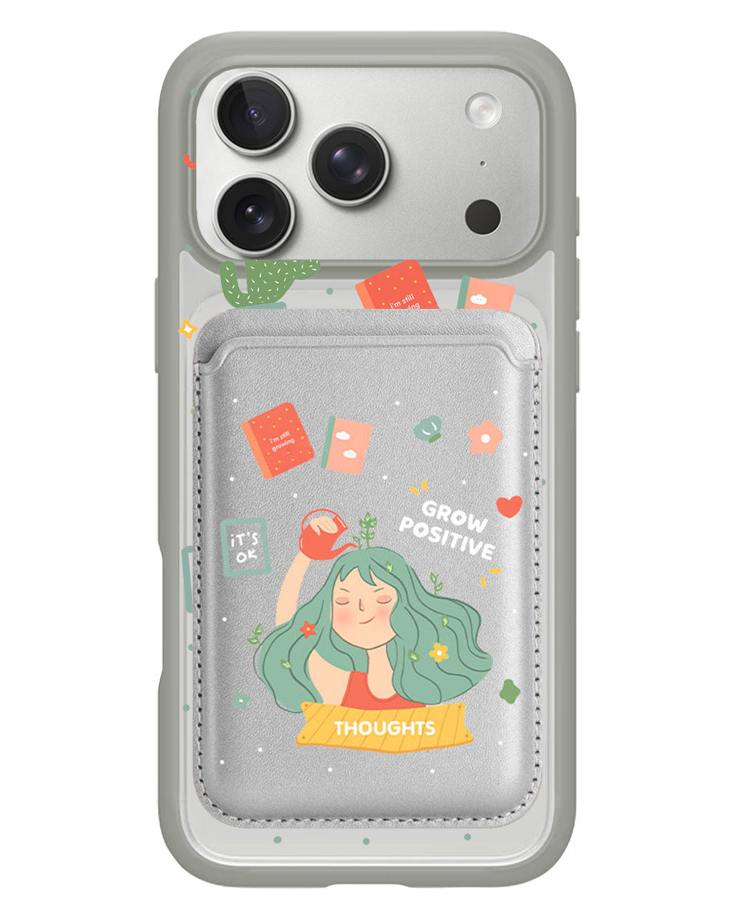 iPhone Magnetic Wallet Case - Grow