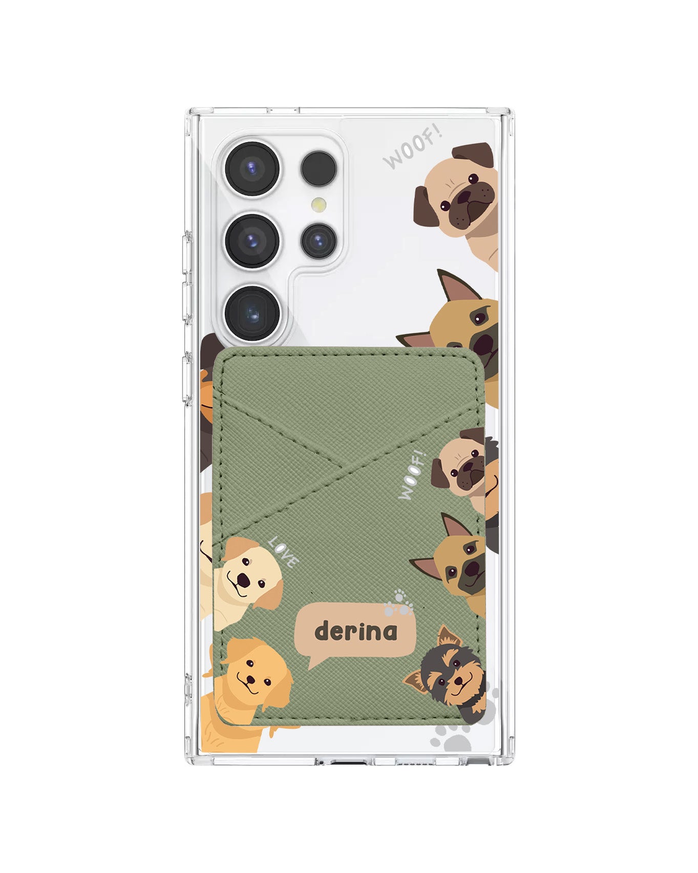 Android Phone Wallet Case - Ruff Family