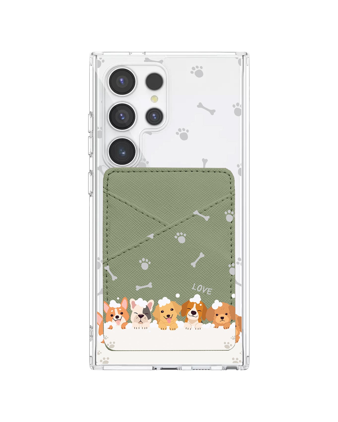 Android Phone Wallet Case - Ruff Family 2.0