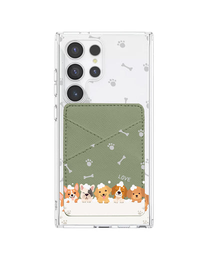 Android Phone Wallet Case - Ruff Family 2.0