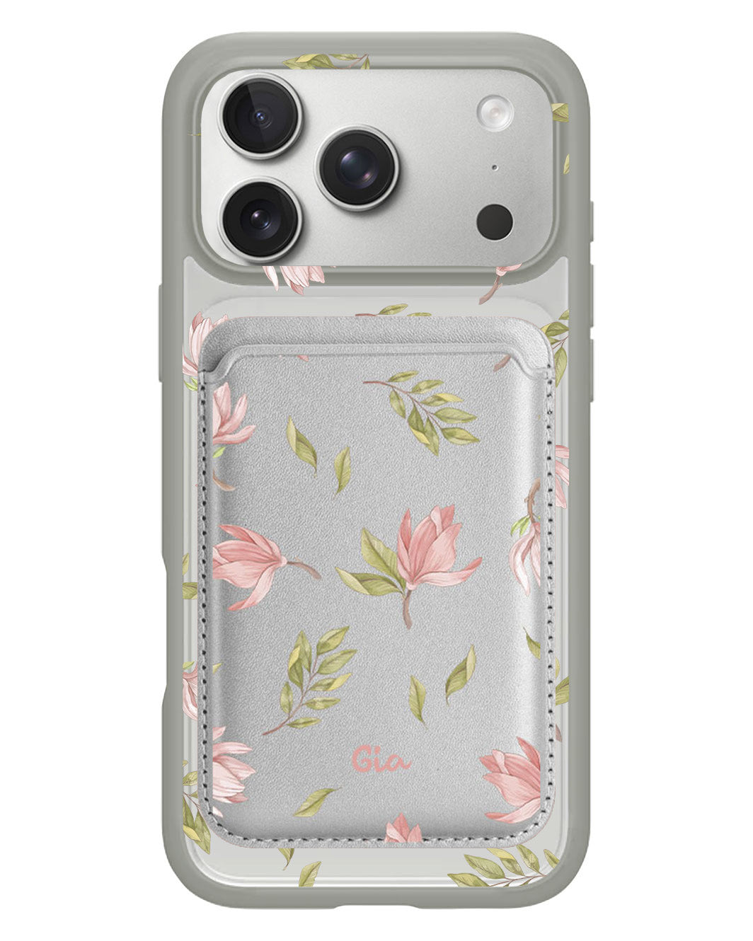 iPhone Magnetic Wallet Case - Azalea