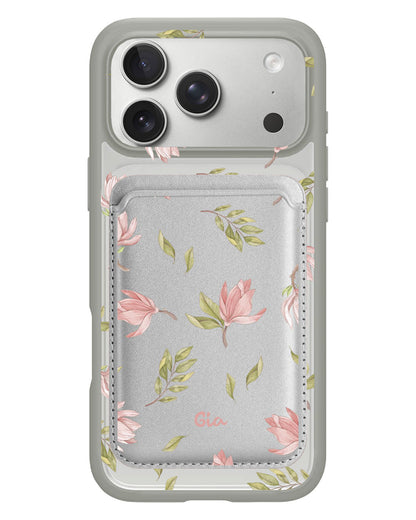iPhone Magnetic Wallet Case - Azalea