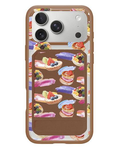 iPhone Magnetic Multifold Wallet - Fruit Pie