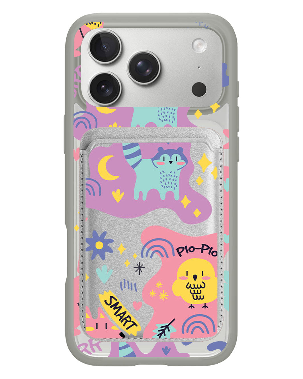 iPhone Magnetic Wallet Case - Pio N Friends