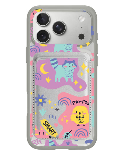 iPhone Magnetic Wallet Case - Pio N Friends