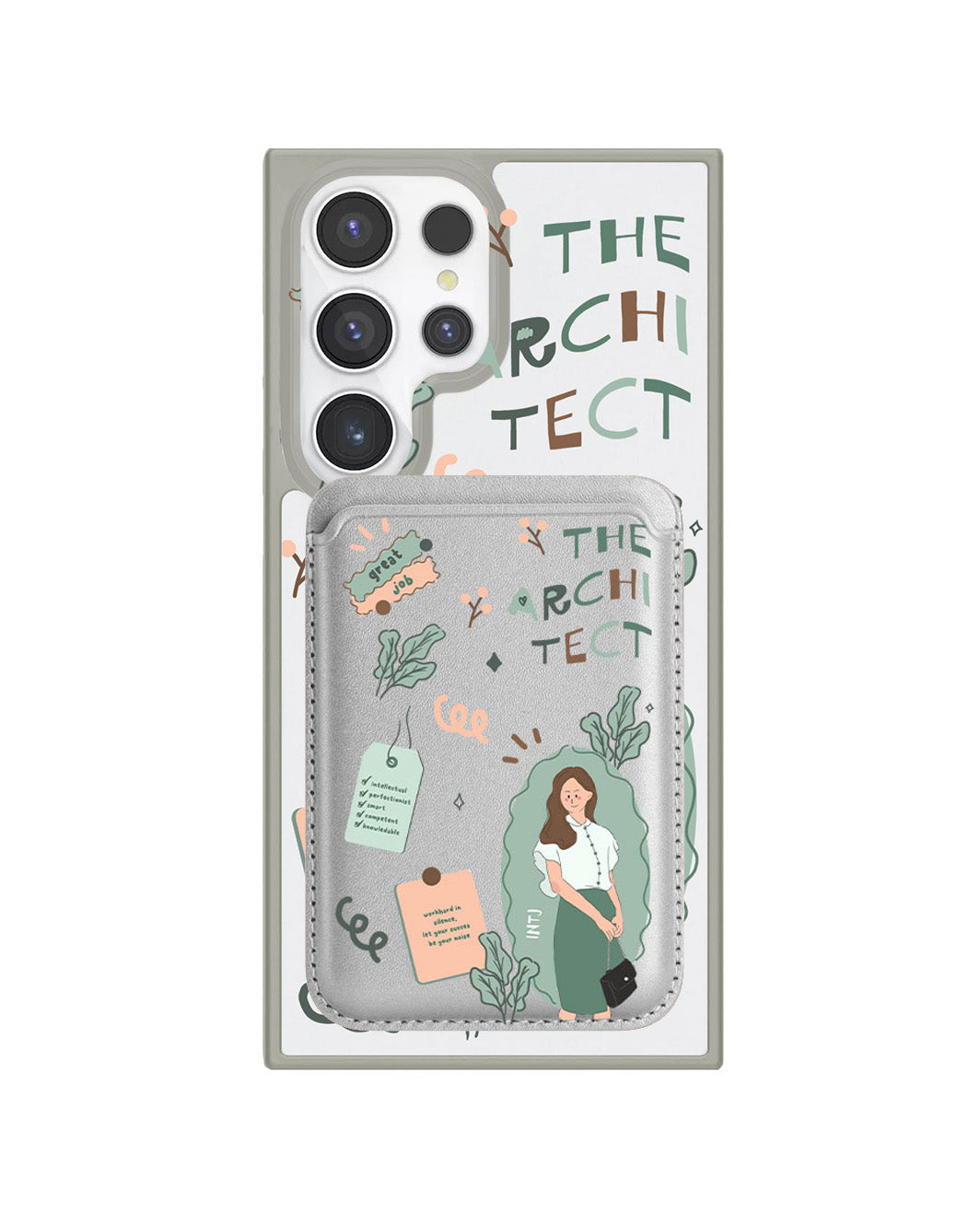Android Magnetic Wallet Case - INTJ