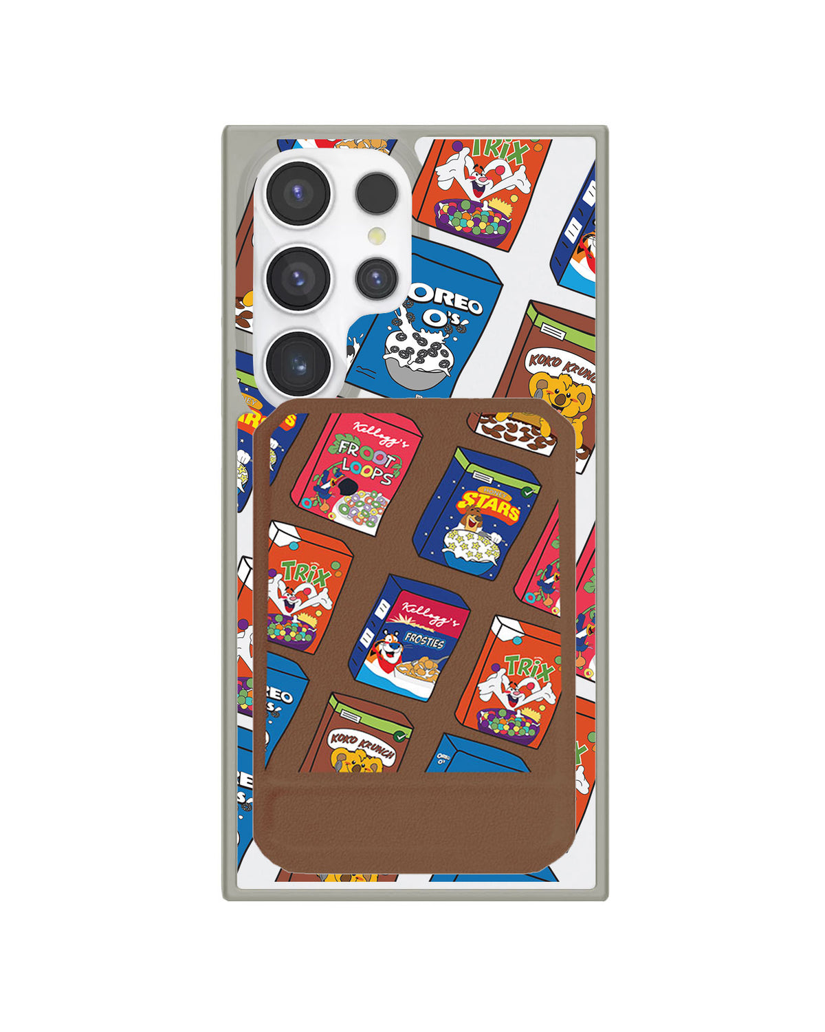 Android Magnetic Multifold Wallet - Cereal Boxes 2.0