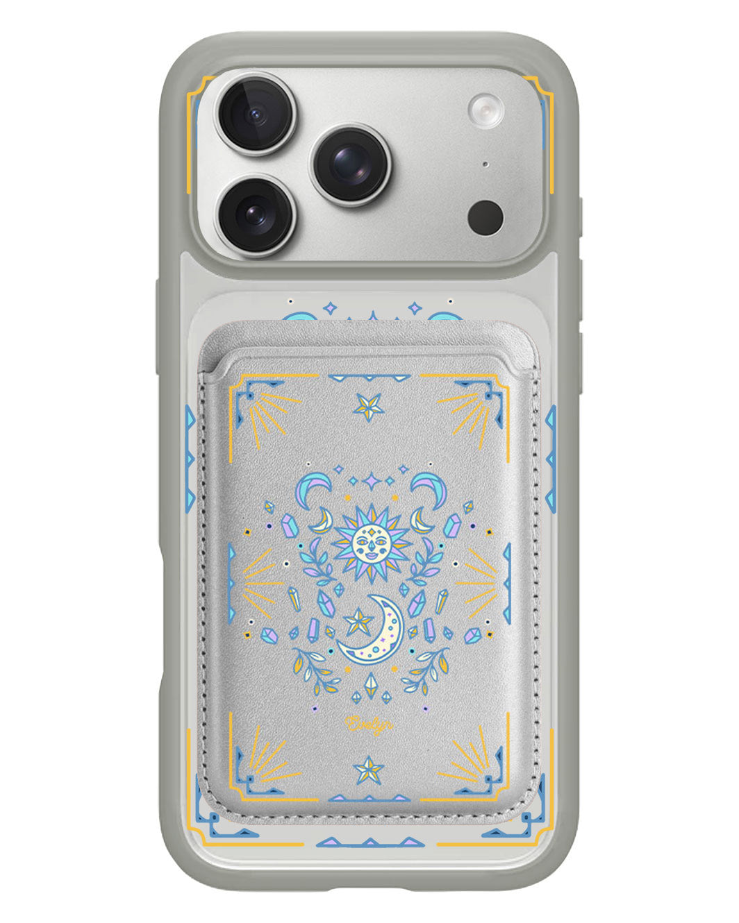 iPhone Magnetic Wallet Case - Cosmic Dream