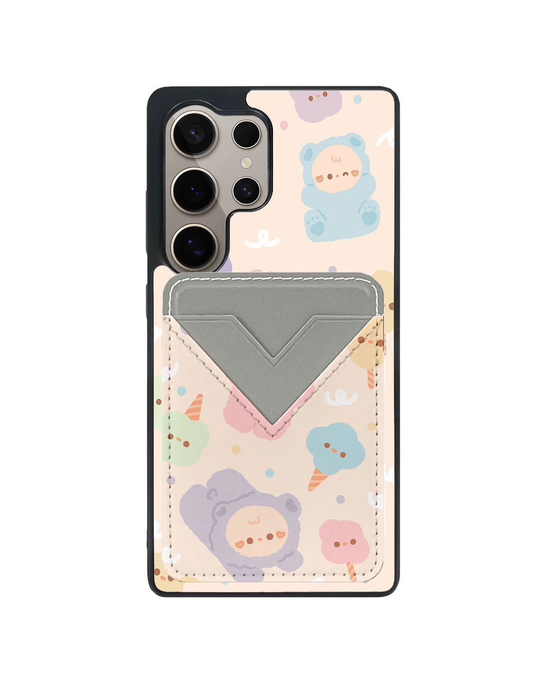 Android Avant Wallet Case - Cotton Teddy