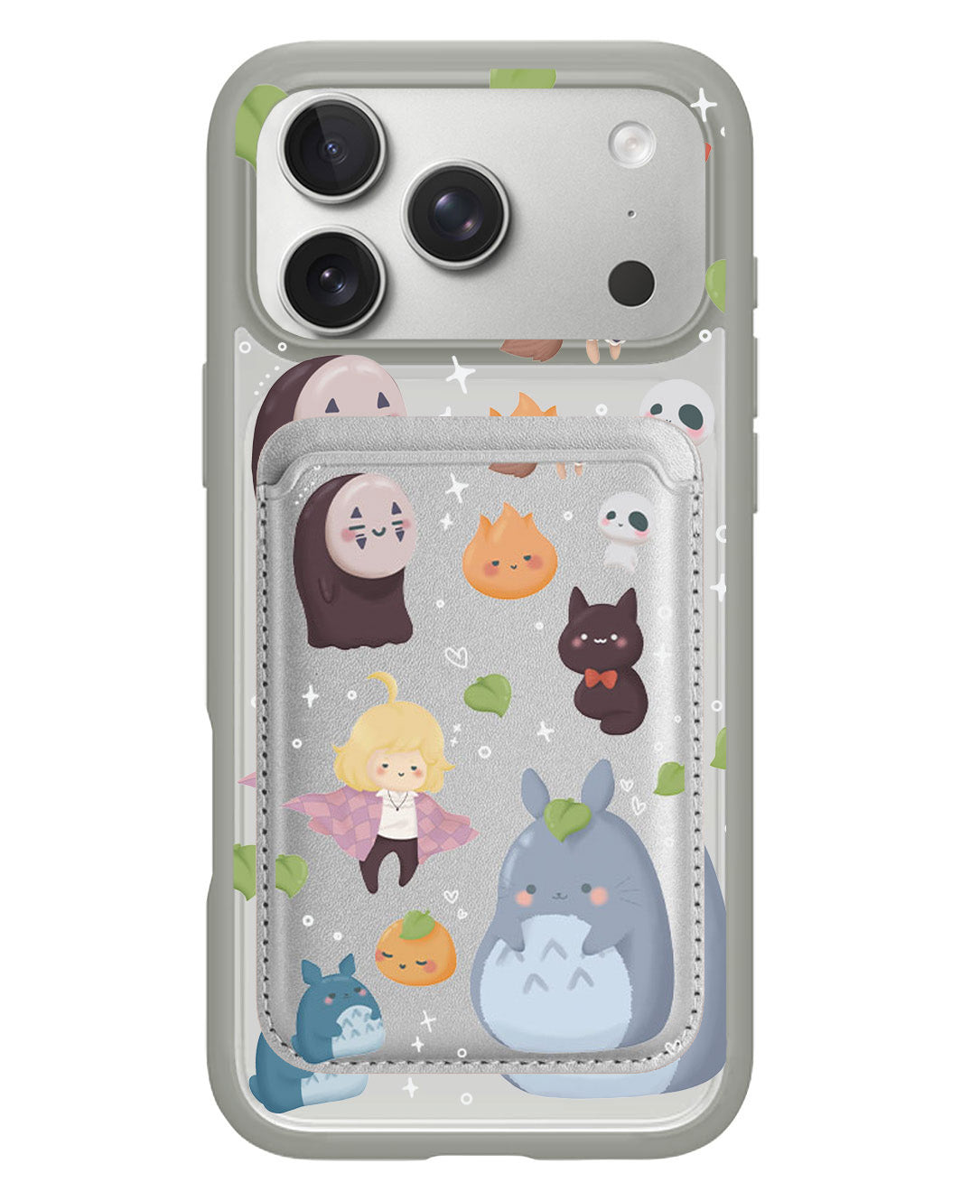 iPhone Magnetic Wallet Case - Ghibli