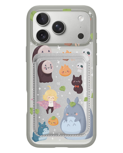 iPhone Magnetic Wallet Case - Ghibli