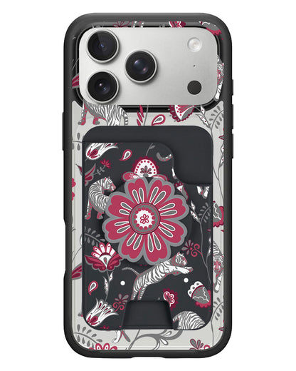 iPhone Magpop Wallet - Tiger & Floral 6.0