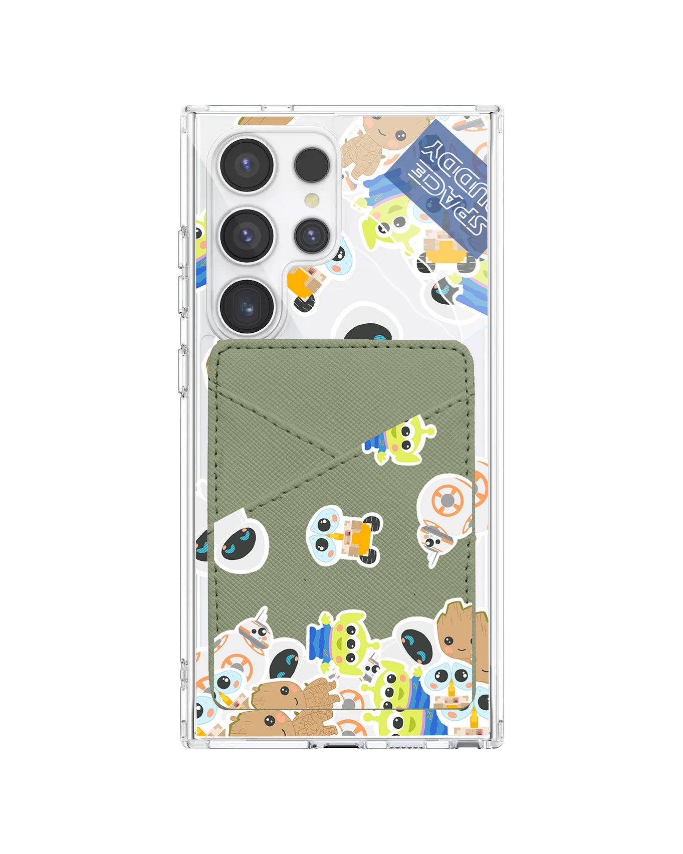 Android Phone Wallet Case - Buddy Space