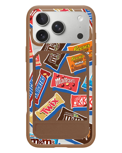 iPhone Magnetic Multifold Wallet - Choco Sweet