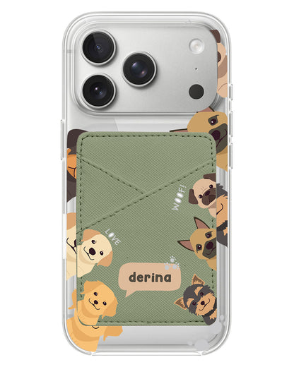 iPhone Phone Wallet Case - Ruff Family