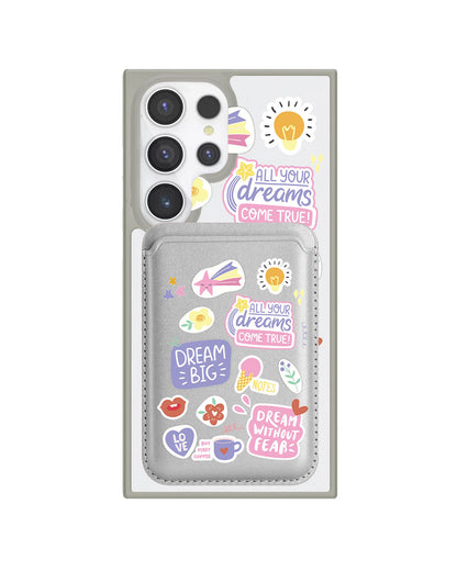 Android Magnetic Wallet Case - Dream Sticker Pack