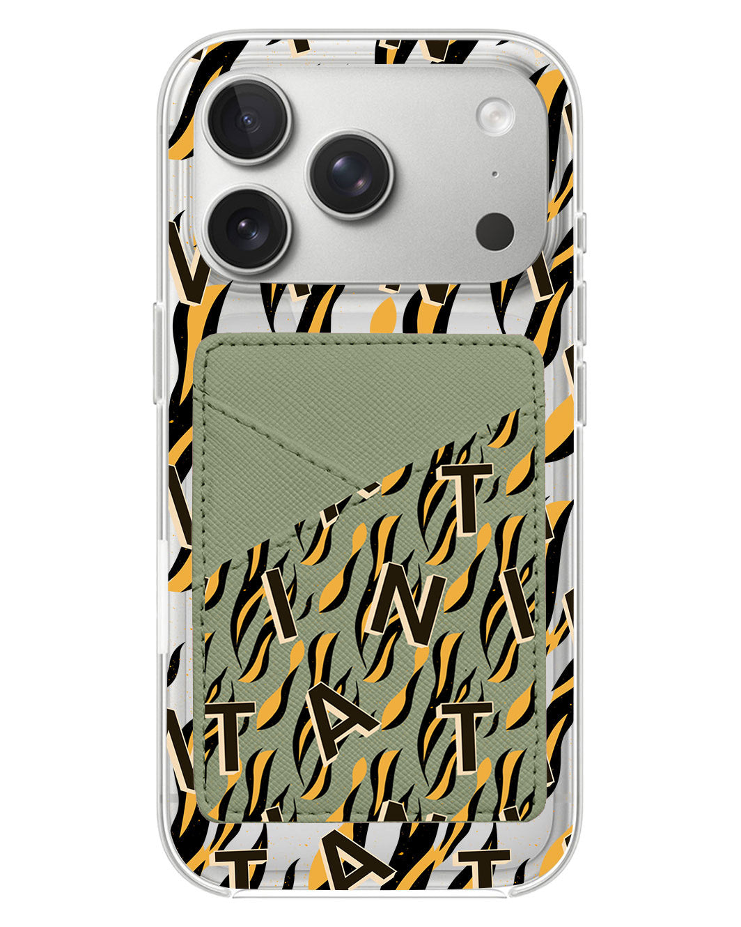 iPhone Phone Wallet Case - Tiger Monogram 1.0