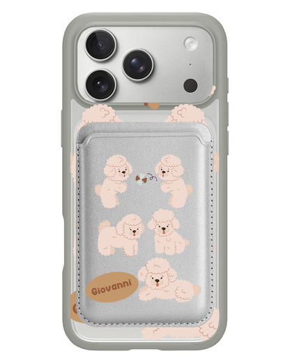 iPhone Magnetic Wallet Case - Poodle Squad 2.0