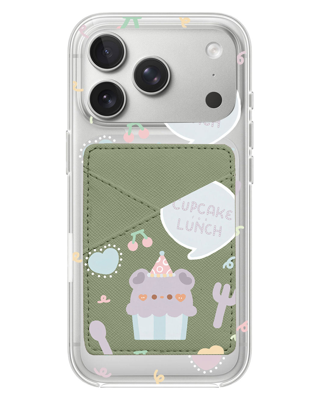 iPhone Phone Wallet Case - Cupcake