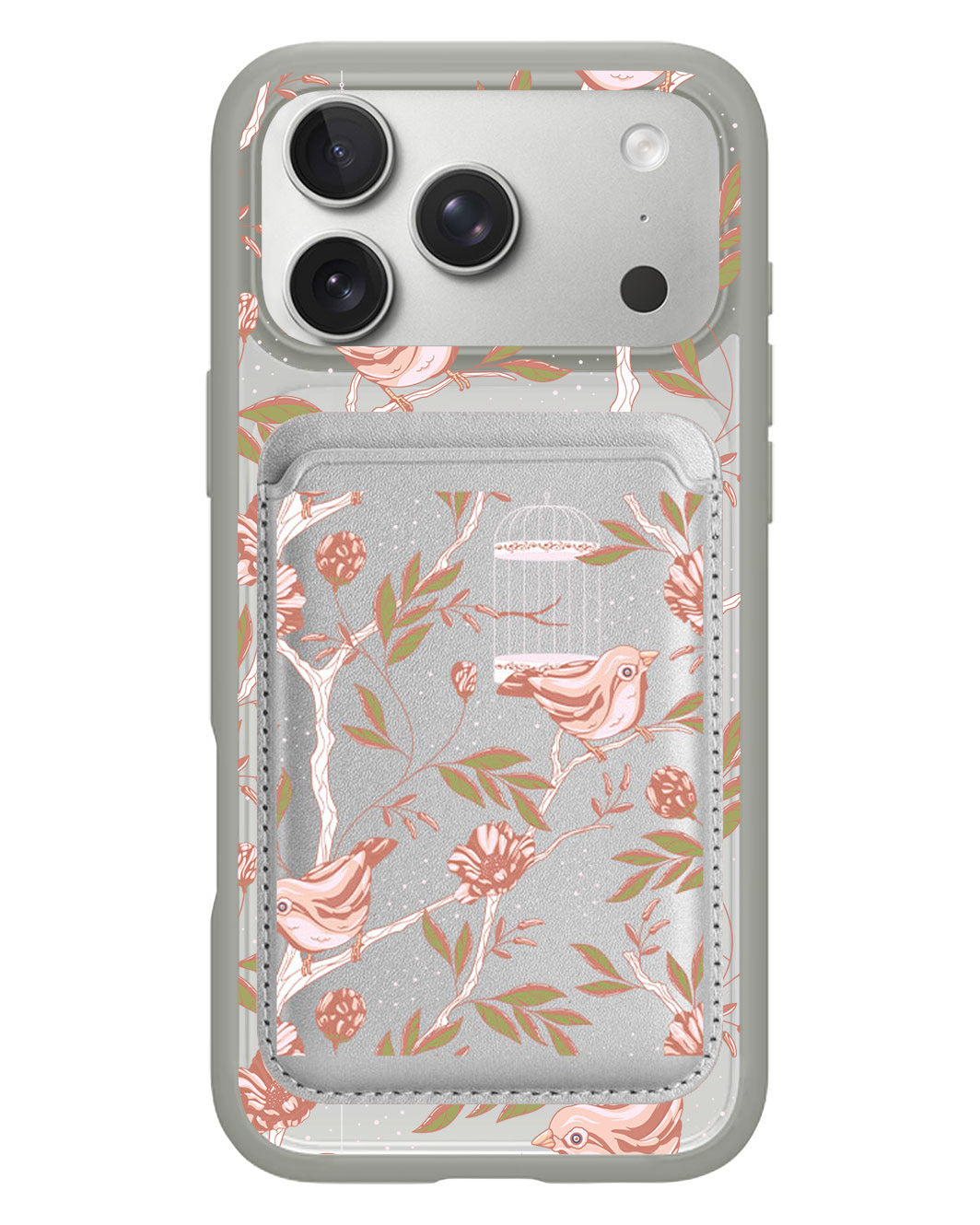 iPhone Magnetic Wallet Case - Lovebird 14.0