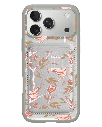 iPhone Magnetic Wallet Case - Lovebird 14.0