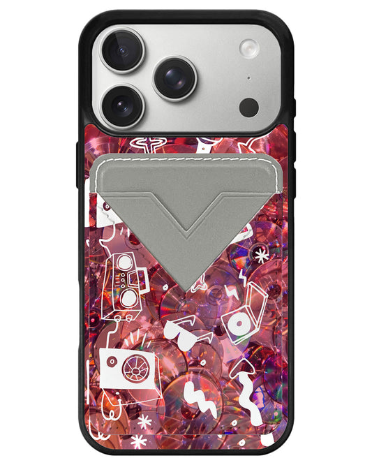 iPhone Avant Wallet Case - Rock N Roll Bling 1.0