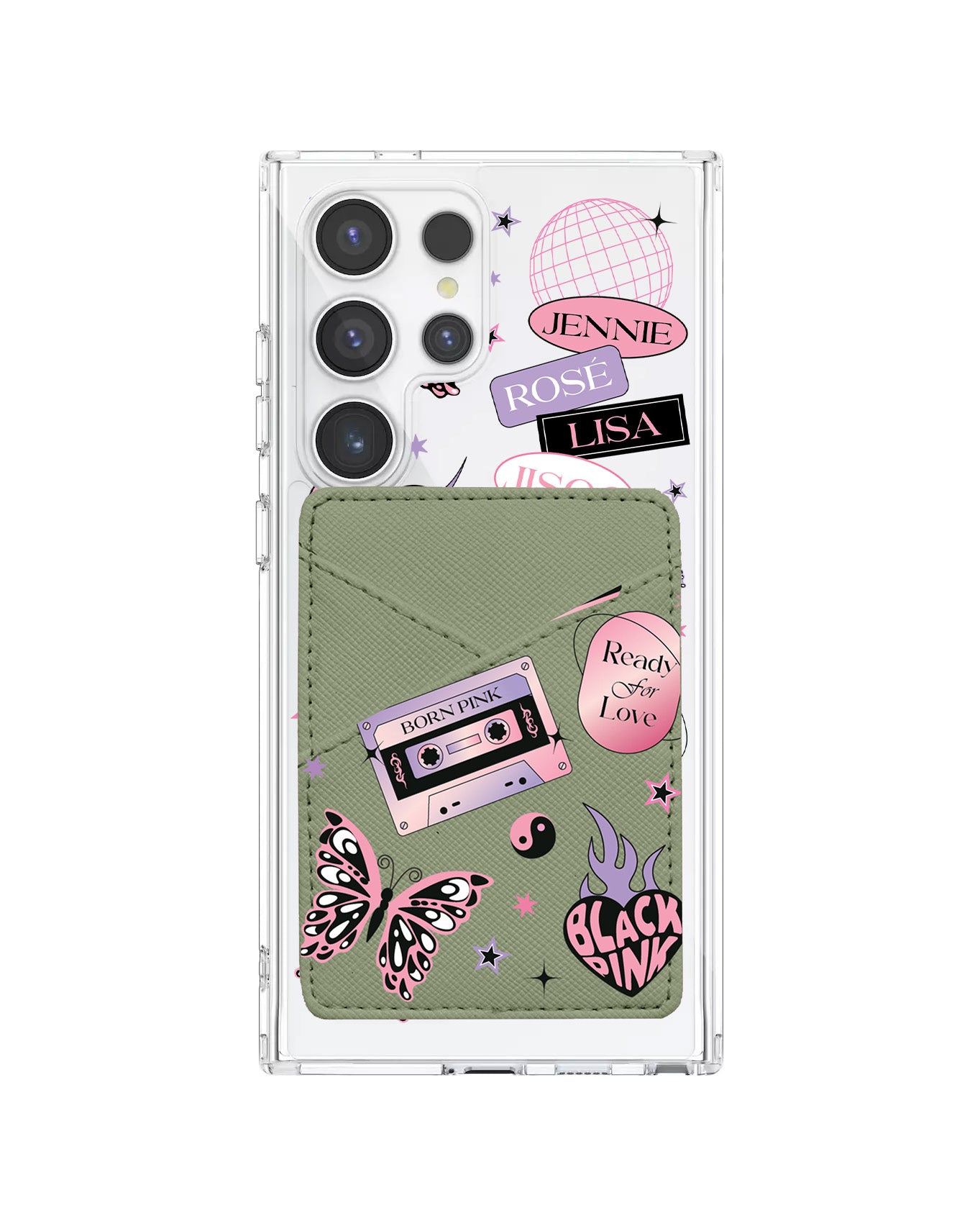 Android Phone Wallet Case - BORN PINK