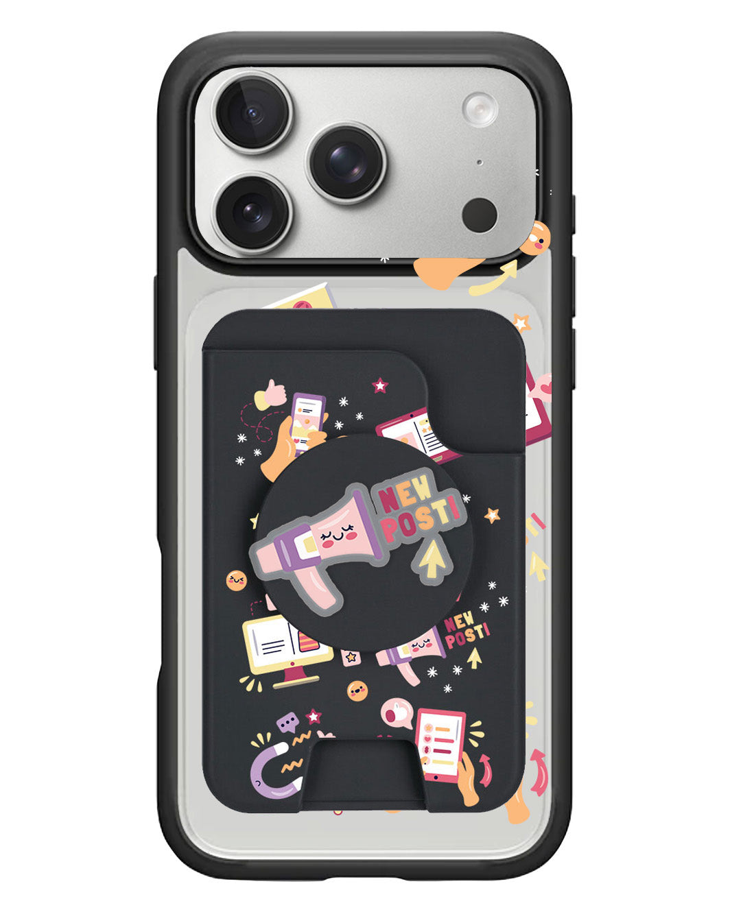 iPhone Magpop Wallet - Conten Creator