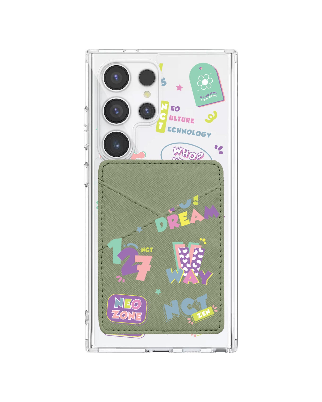 Android Phone Wallet Case - NCT Sticker Pack