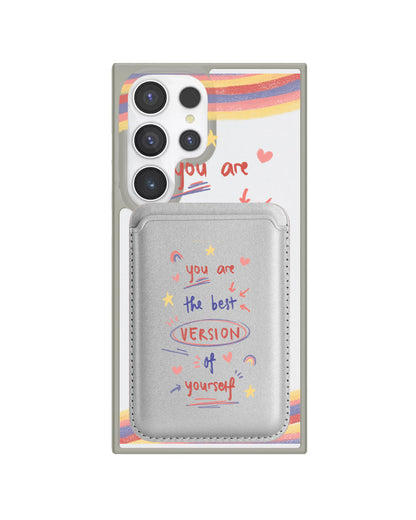 Android Magnetic Wallet Case - Love Yourself
