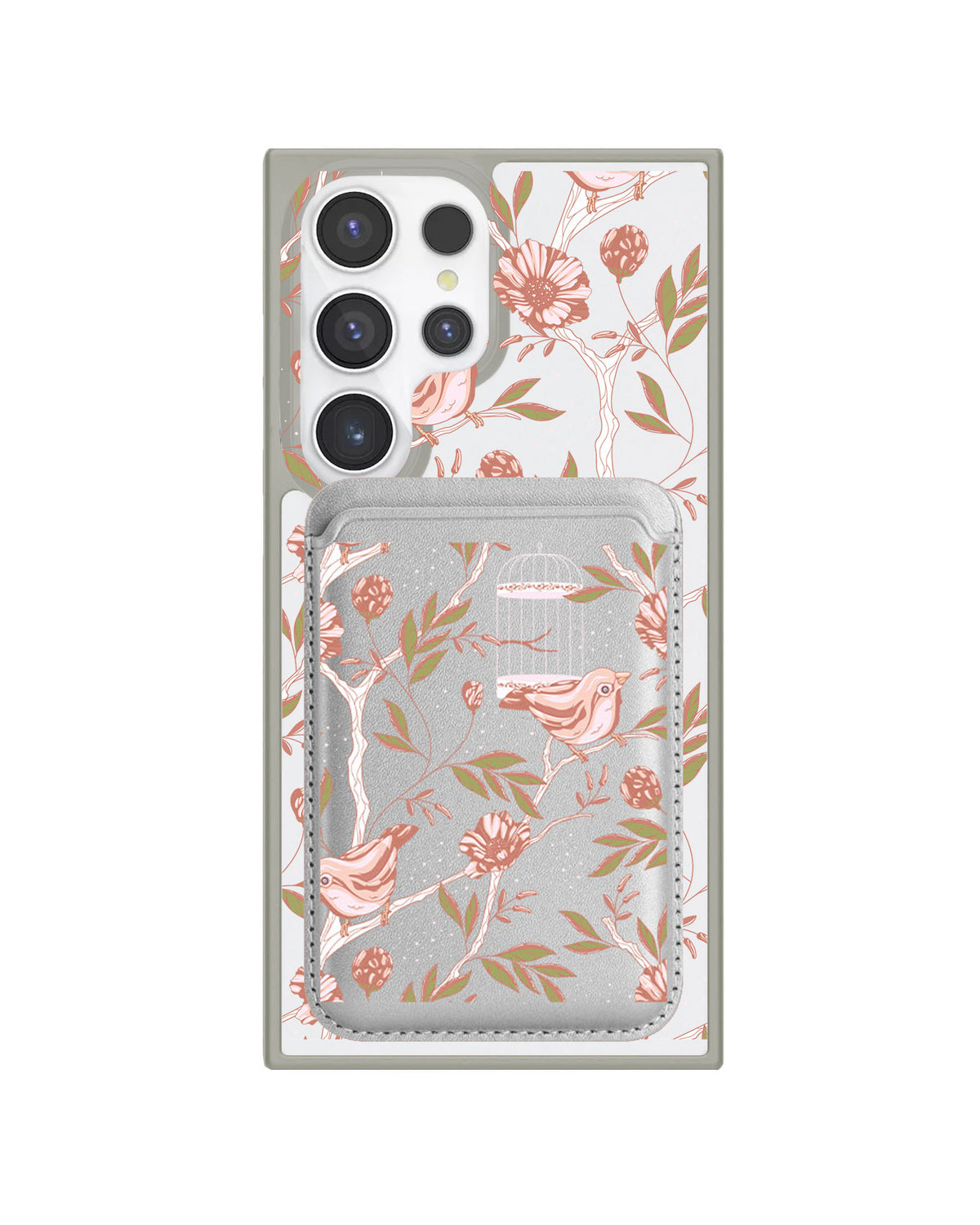 Android Magnetic Wallet Case - Lovebird 14.0