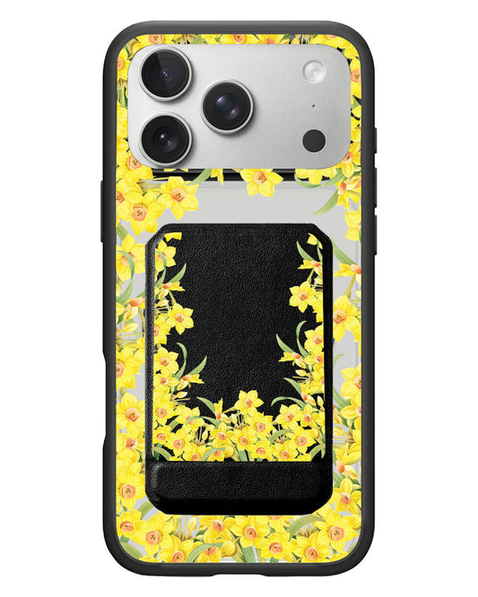 iPhone Magnetic Multifold Wallet - March Daffodil