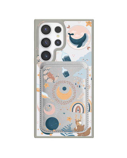 Android Magnetic Wallet Case - Boho