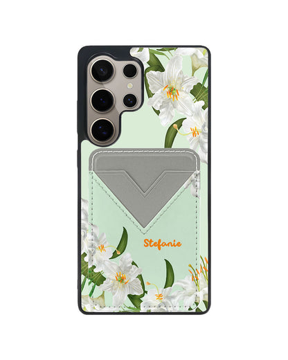 Android Avant Wallet Case - May Lily of The Valley