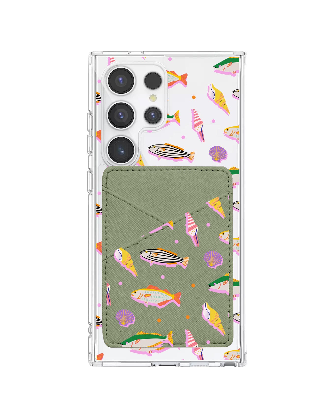 Android Phone Wallet Case - Sardines 3.0