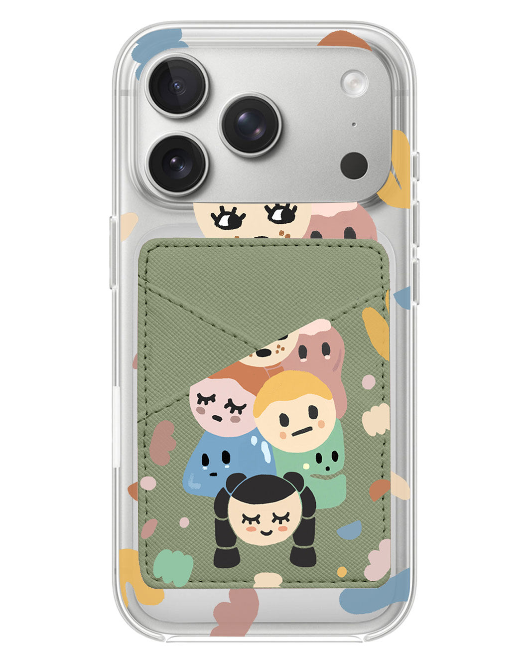 iPhone Phone Wallet Case - Doodle 1