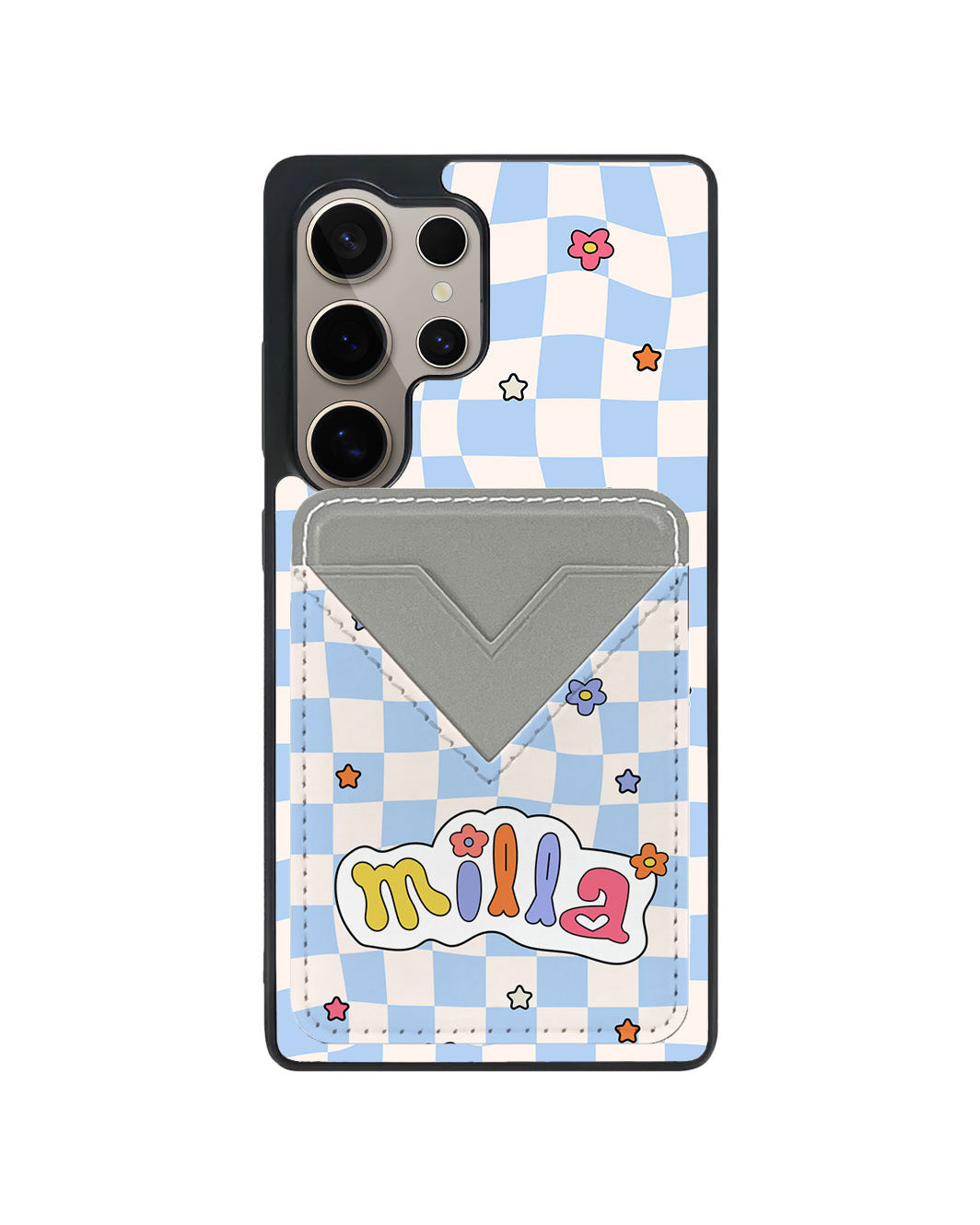 Android Avant Wallet Case - Adorable Monogram 5.0