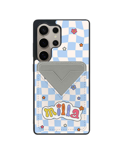 Android Avant Wallet Case - Adorable Monogram 5.0