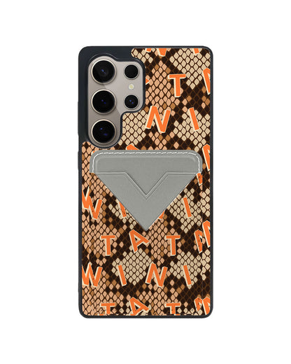 Android Avant Wallet Case - Serpent Monogram 1.0