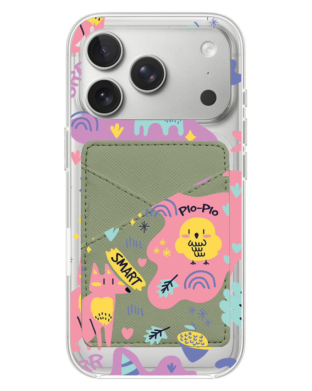 iPhone Phone Wallet Case - Pio N Friends