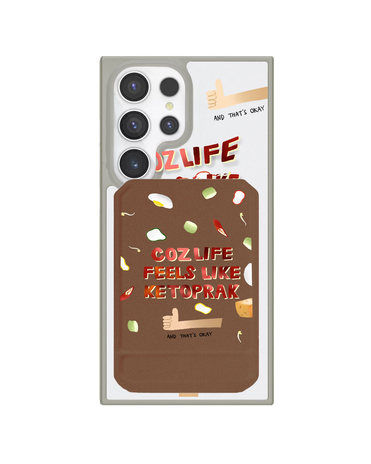 Android Magnetic Multifold Wallet - Ketopuns