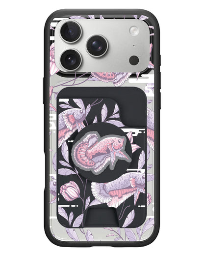 iPhone Magpop Wallet - Fish & Floral 1.0