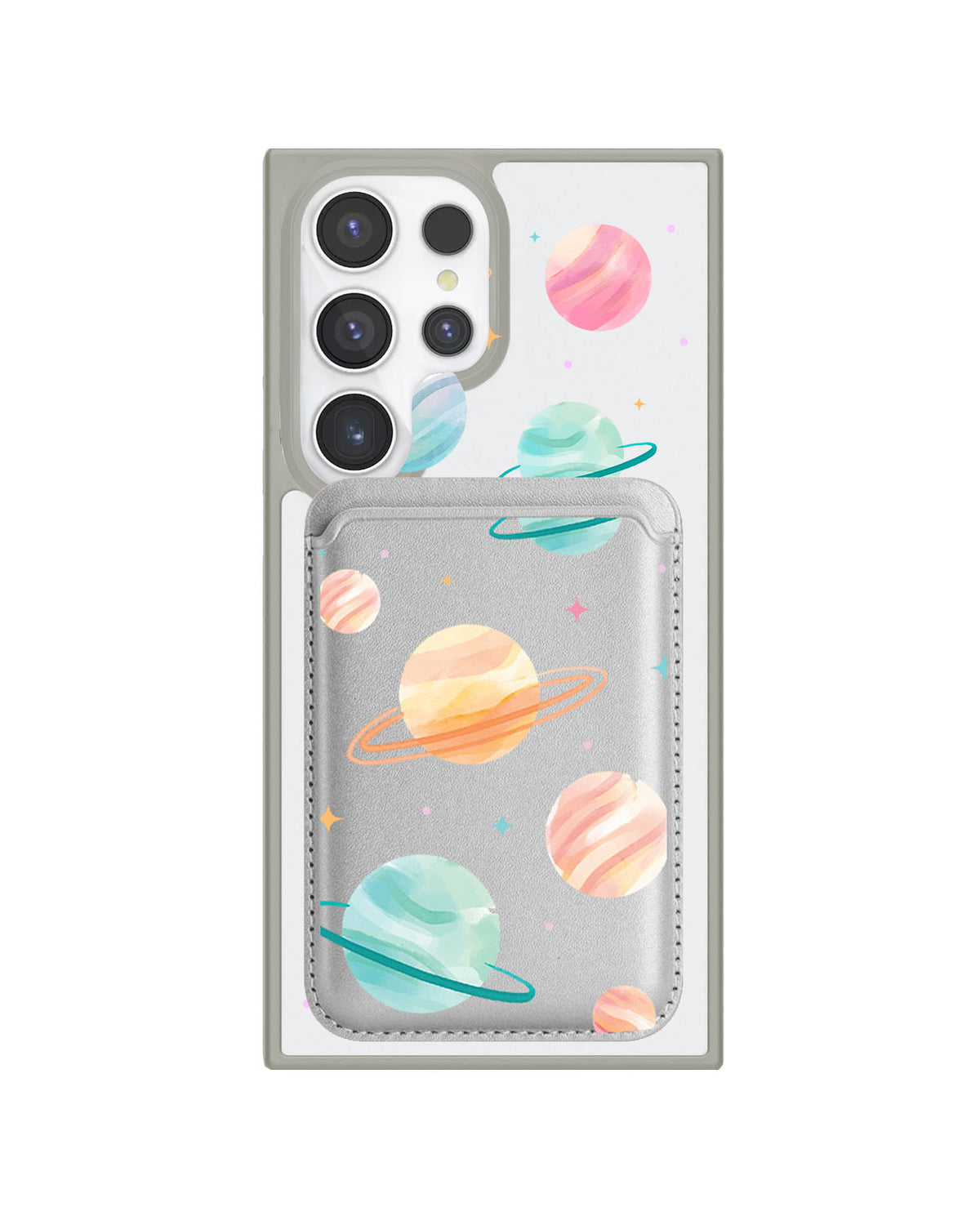 Android Magnetic Wallet Case - Planetarium 1.0