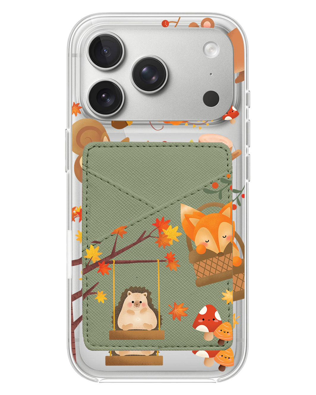 iPhone Phone Wallet Case - Autumn