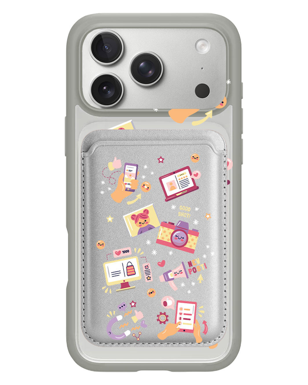 iPhone Magnetic Wallet Case - Content Creator