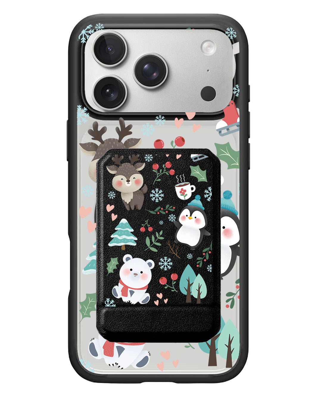 iPhone Magnetic Multifold Wallet - Winter