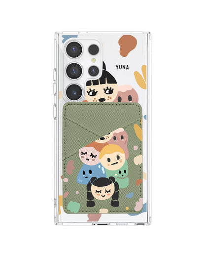 Android Phone Wallet Case - Doodle 1