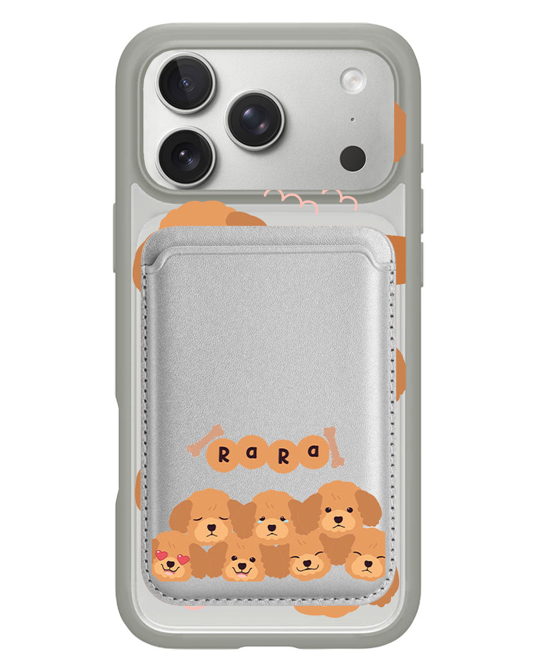 iPhone Magnetic Wallet Case - Poodle Squad 3.0